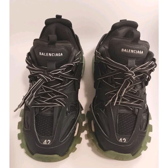 Balenciaga Track Trainer Black/Green Glow Men’s Size 9 USA Size 42 EU main image 13